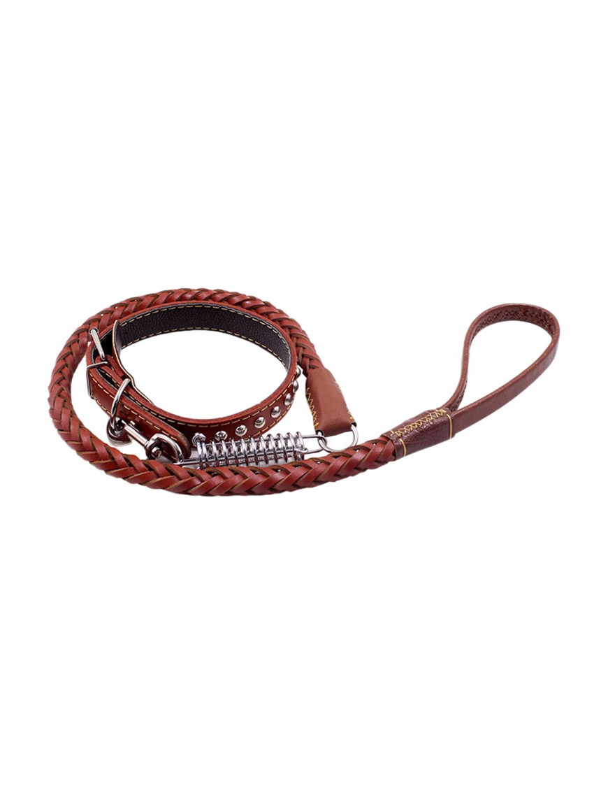 High Quality Cowhide Pet Collar