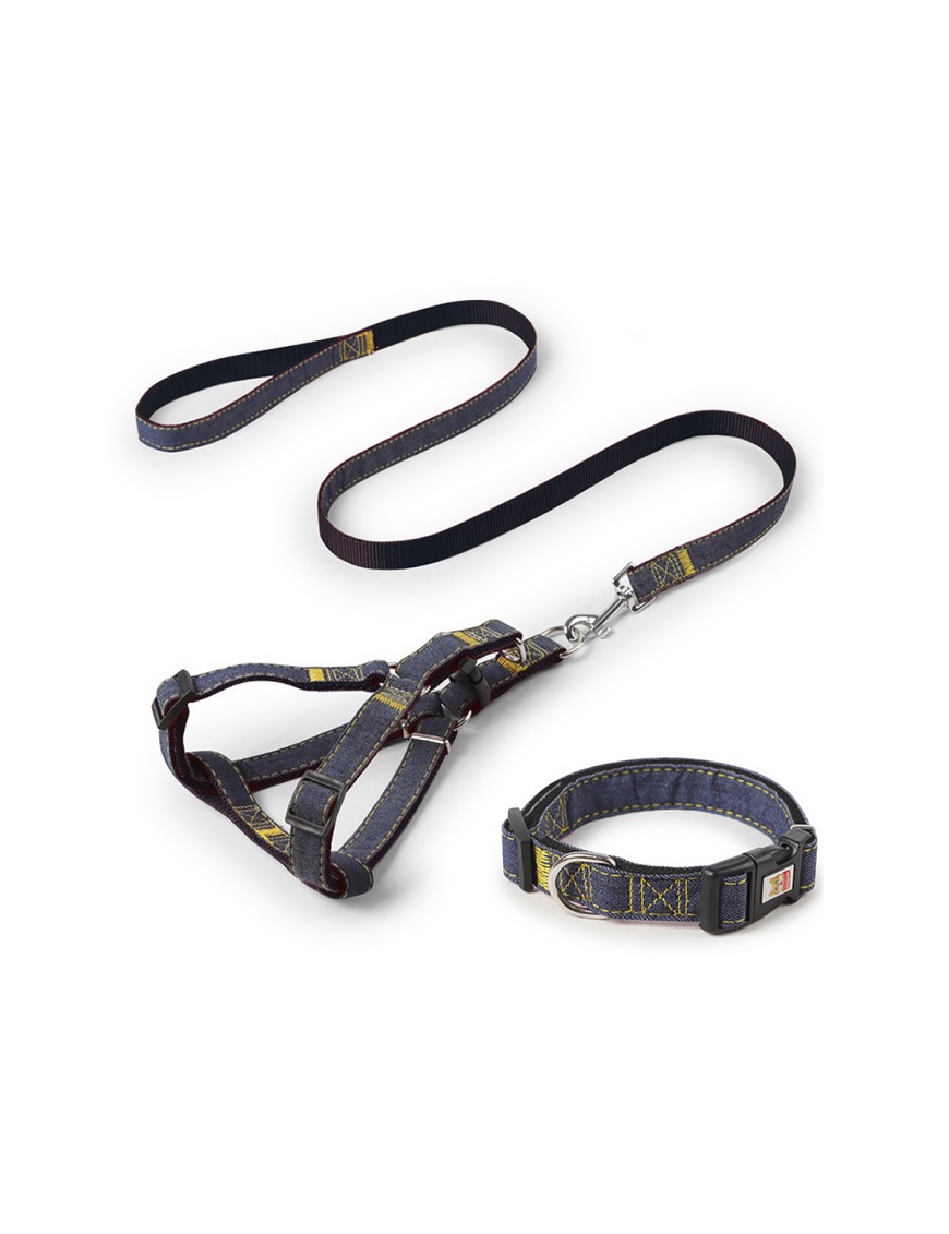 Denim Collar Set