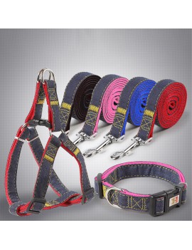 Denim Collar Set