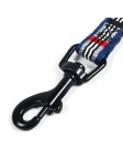 Contrast Color Braided Dog Collar Set