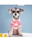 Pet Striped Polo Shirt