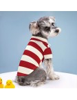 Pet Striped Polo Shirt