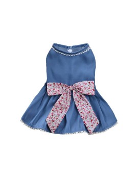 Blue Denim Skirt for Pets