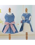 Blue Denim Skirt for Pets