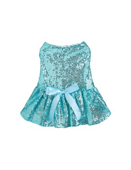 Pet Sequin Dress