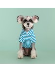 Contrast Stripe Pet Polo Shirt