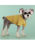 Contrast Stripe Pet Polo Shirt