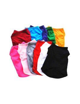 Solid Color Lightweight Pet Vest
